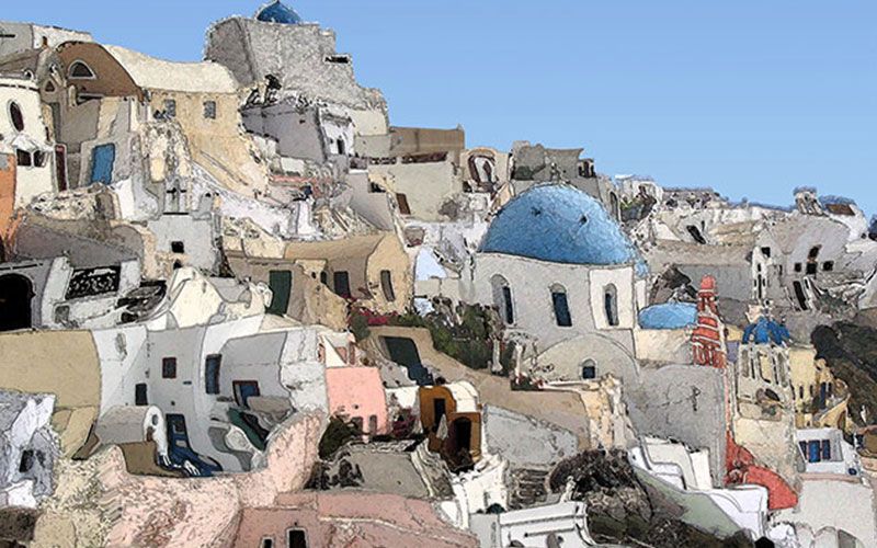 From photograph to painting