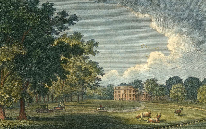 Why was Repton buried in Aylsham?