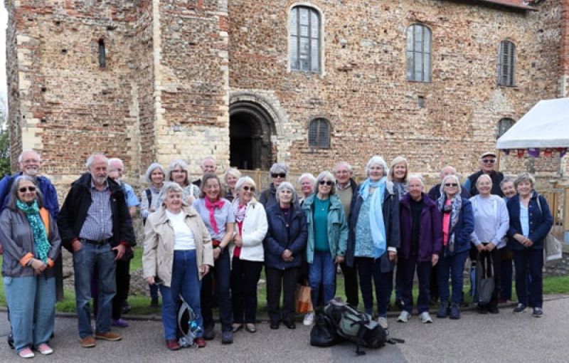 Exploring historic Roman sites in Colchester