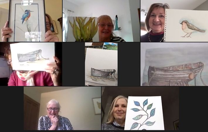 Causeway u3a keep on painting