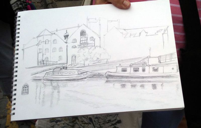 Sketching Cottonopolis