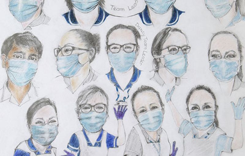 18 NHS Portraits Over Lockdown