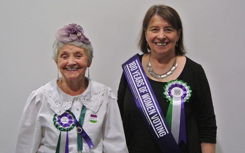On the Shoulders of Suffragettes