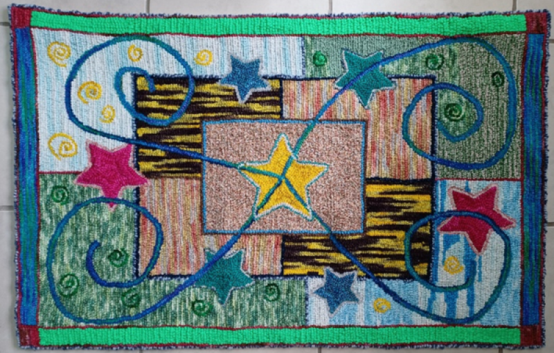 The Joys of Fibre Arts: Hooking Rugs