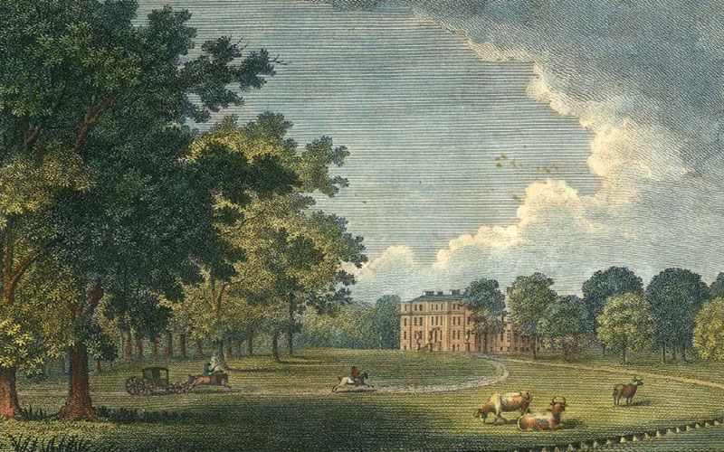 Why was Repton buried in Aylsham?