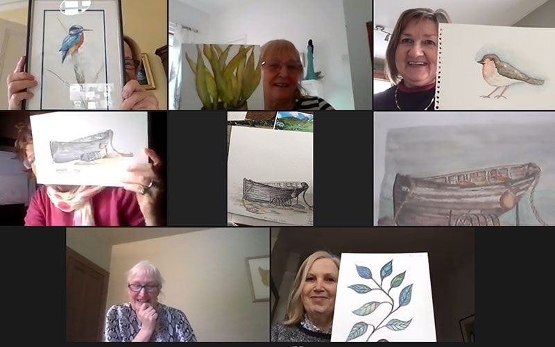 Causeway u3a keep on painting