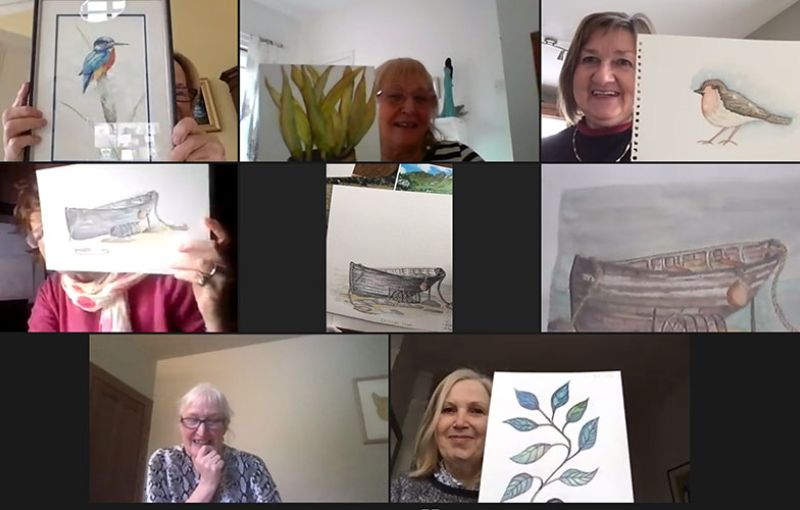 Causeway u3a keep on painting