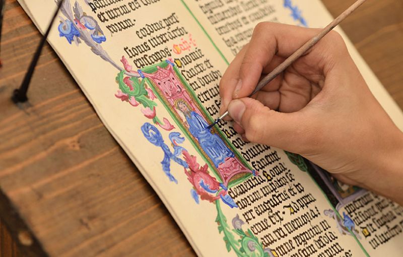 The Art of Calligraphy and Illumination