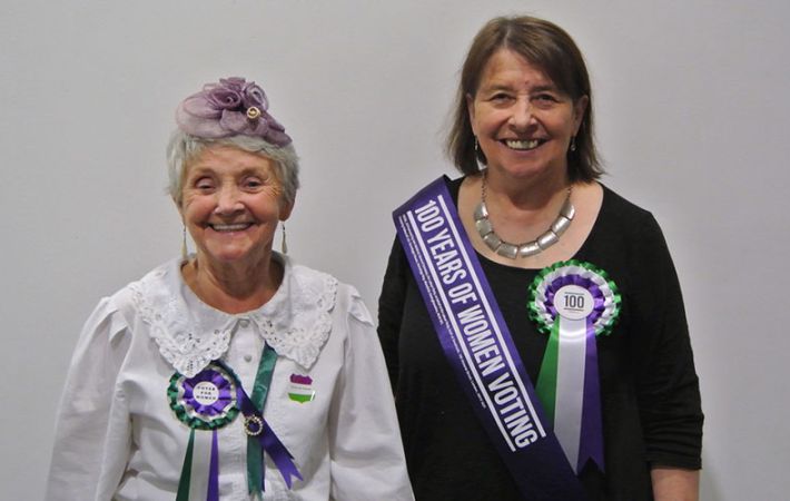 On the Shoulders of Suffragettes