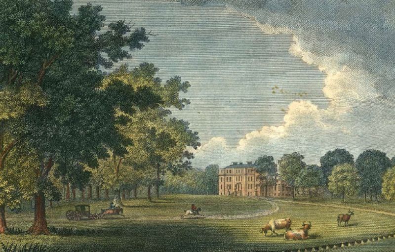 Why was Repton buried in Aylsham?