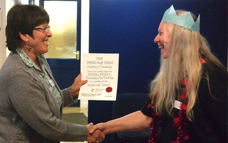Trustees Week: Ruthin & District U3A Secretary
