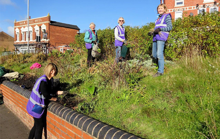 Passing through Kidderminster Station