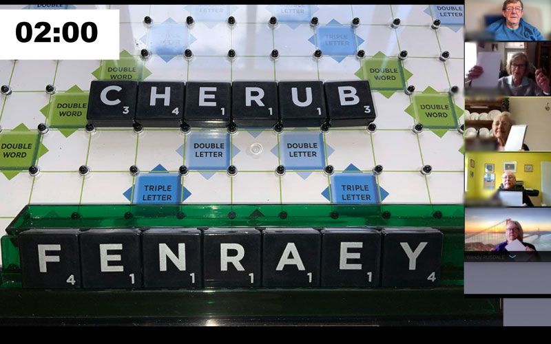 Playing Scrabble Online