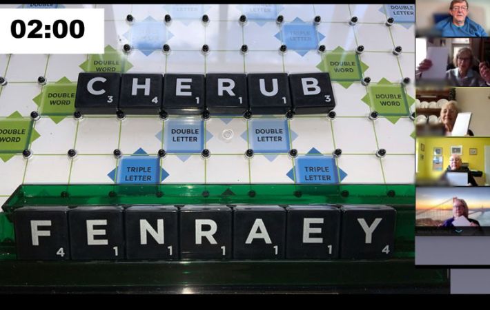 Playing Scrabble Online