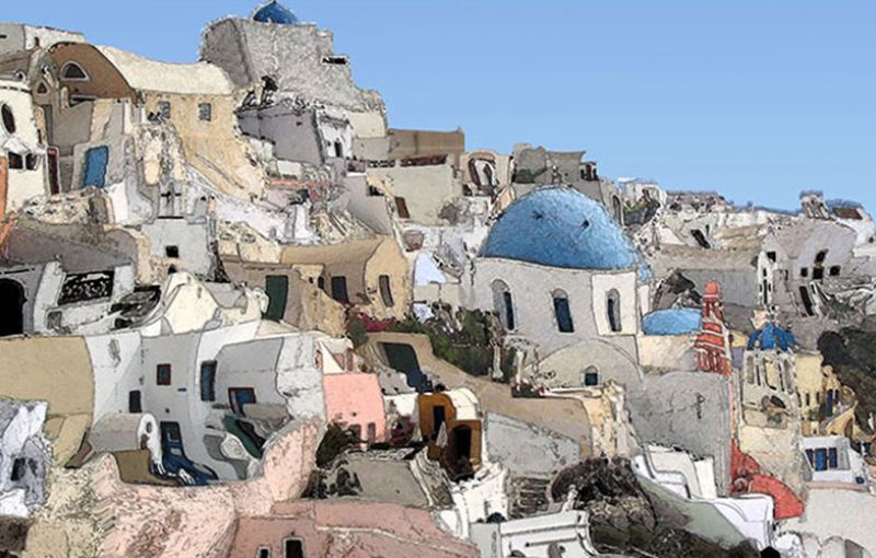 From photograph to painting