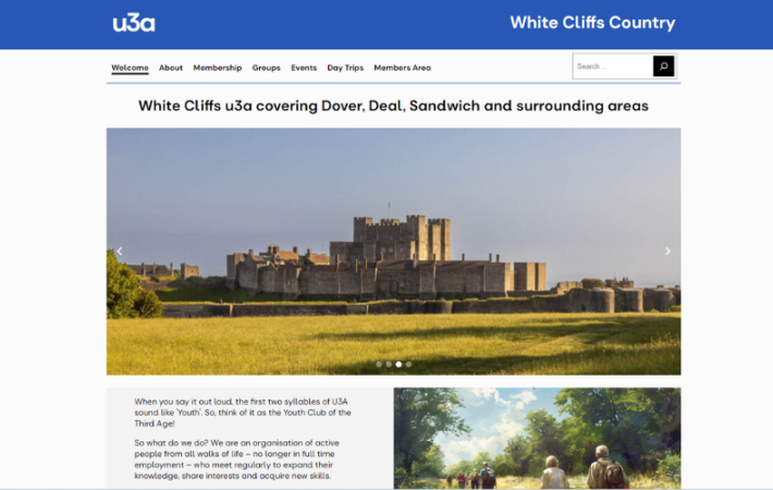 White Cliff Country u3a share their SiteWorks experience