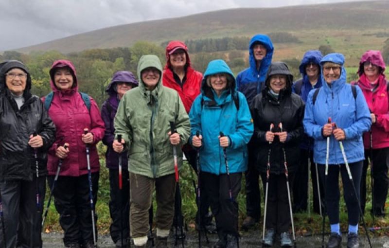 Nordic Walking with Lancaster and Morecambe u3a and Southport u3a