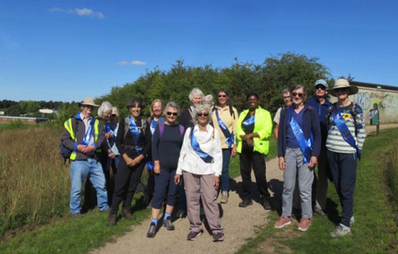 Walking with new friends - the u3a hoop experience